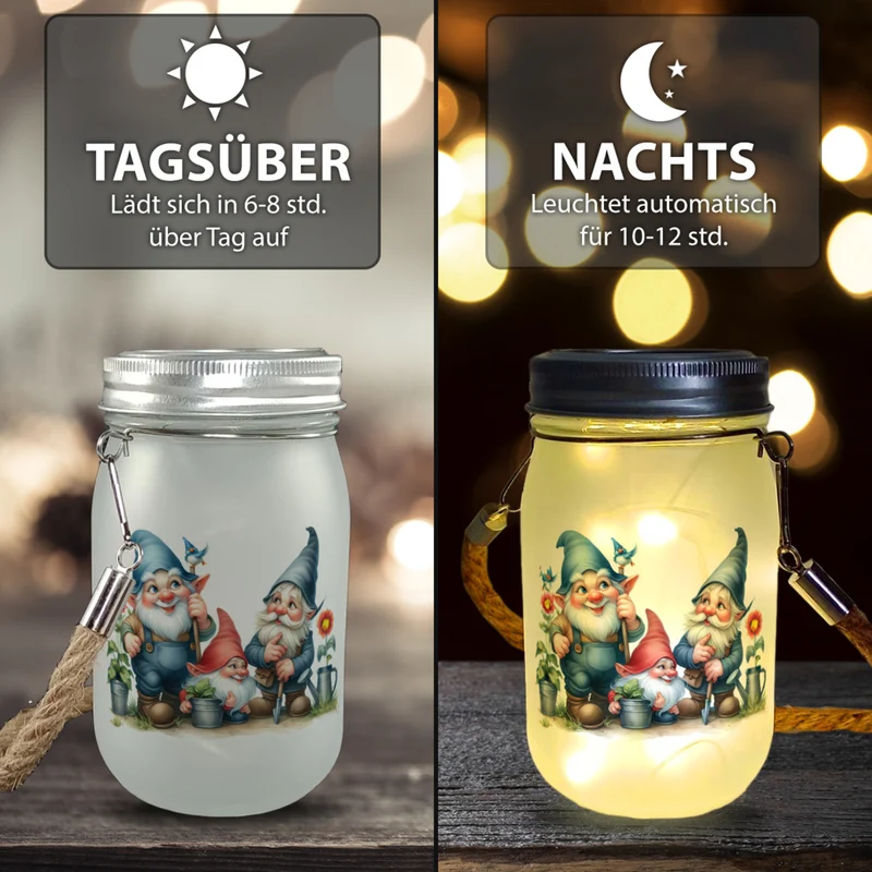 Gartenzwerge Solarlicht