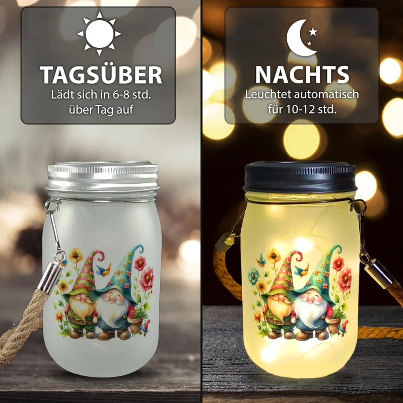 Gartenzwerg Solarlicht