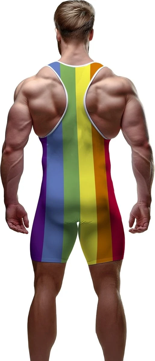 Regenbogen Jumpsuit