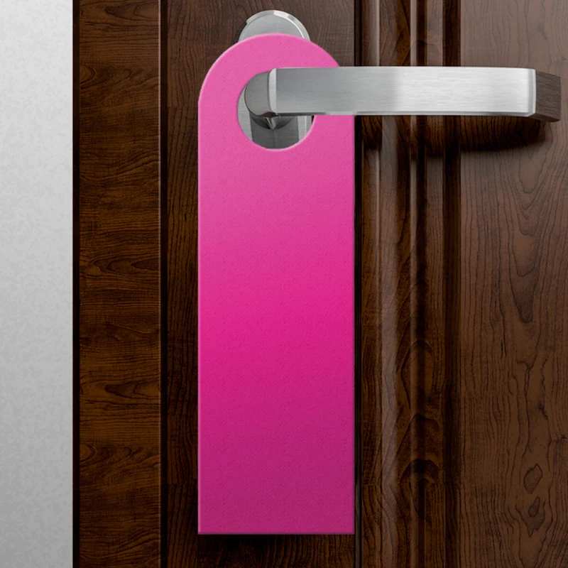 Bitte nicht stören! Türhänger in Pink