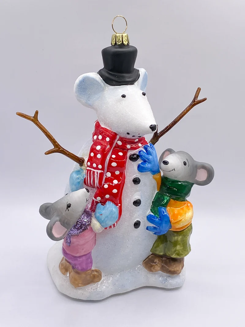 Die Mäuse haben einen Mäuse-Schneemann gebaut, KOMOZJA MOSTOWSKI