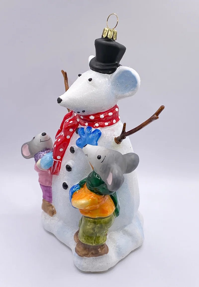 Die Mäuse haben einen Mäuse-Schneemann gebaut, KOMOZJA MOSTOWSKI