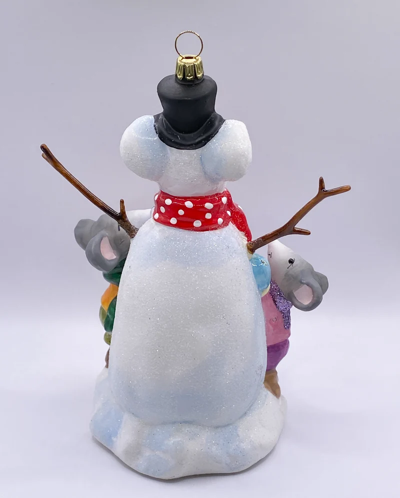 Die Mäuse haben einen Mäuse-Schneemann gebaut, KOMOZJA MOSTOWSKI