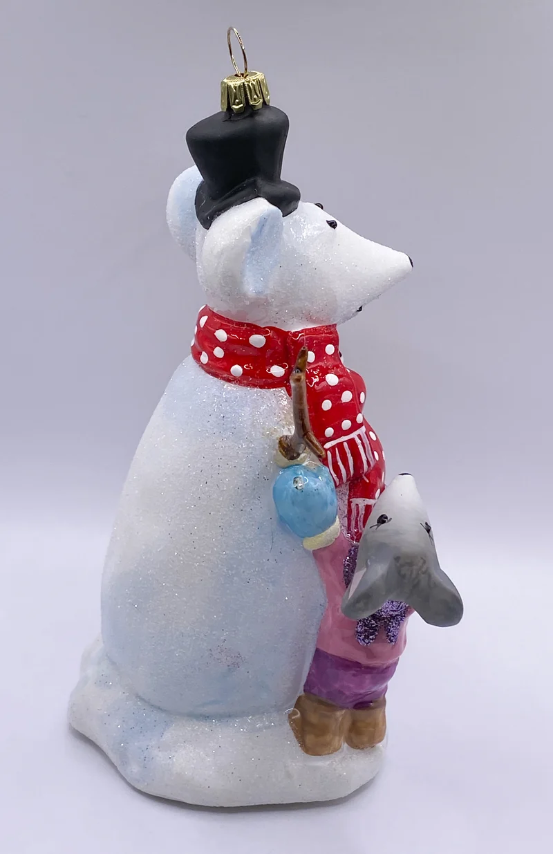 Die Mäuse haben einen Mäuse-Schneemann gebaut, KOMOZJA MOSTOWSKI