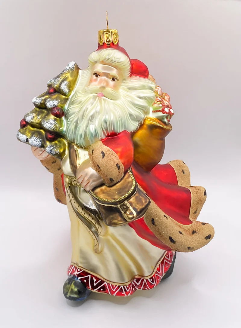 Geschwind, geschwind holt der Weihnachtsmann den Christbaum aus dem Wald, KOMOZJA MOSTOWSKI