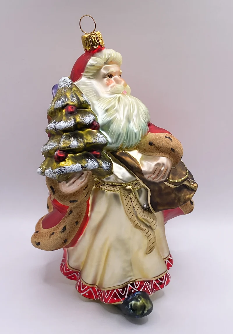 Geschwind, geschwind holt der Weihnachtsmann den Christbaum aus dem Wald, KOMOZJA MOSTOWSKI