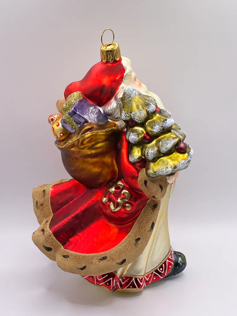 Geschwind, geschwind holt der Weihnachtsmann den Christbaum aus dem Wald, KOMOZJA MOSTOWSKI