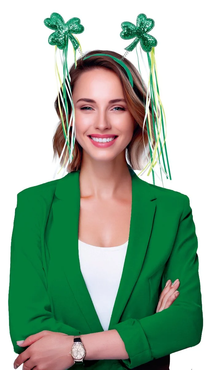 St. Patrick's Day Haarband Kleeblätter