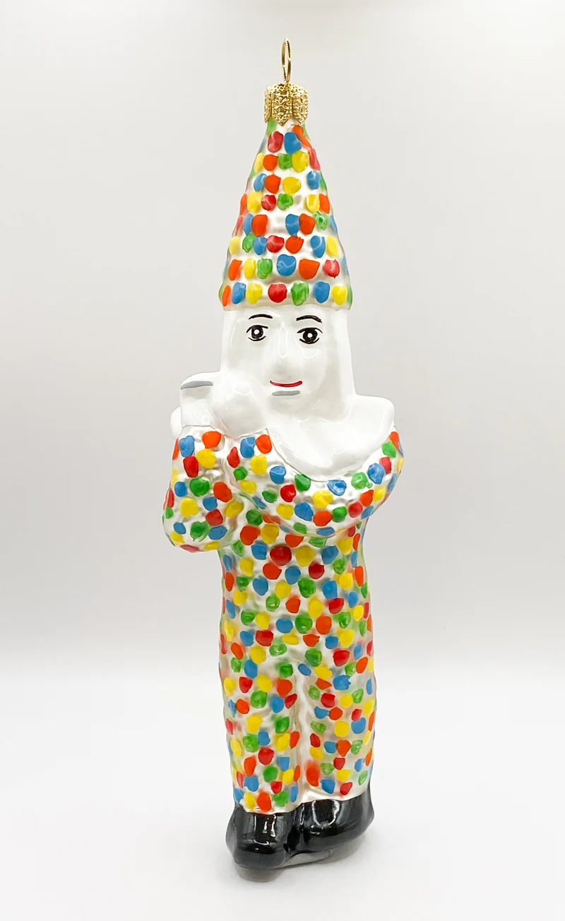 Blätzlibajass Basler Fasnachtsfigur, bunt