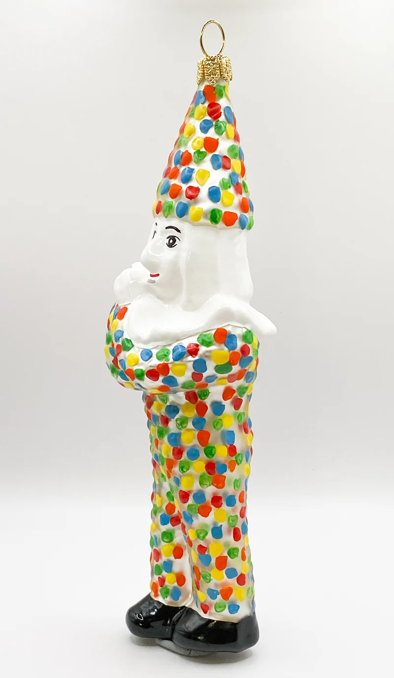 Blätzlibajass Basler Fasnachtsfigur, bunt