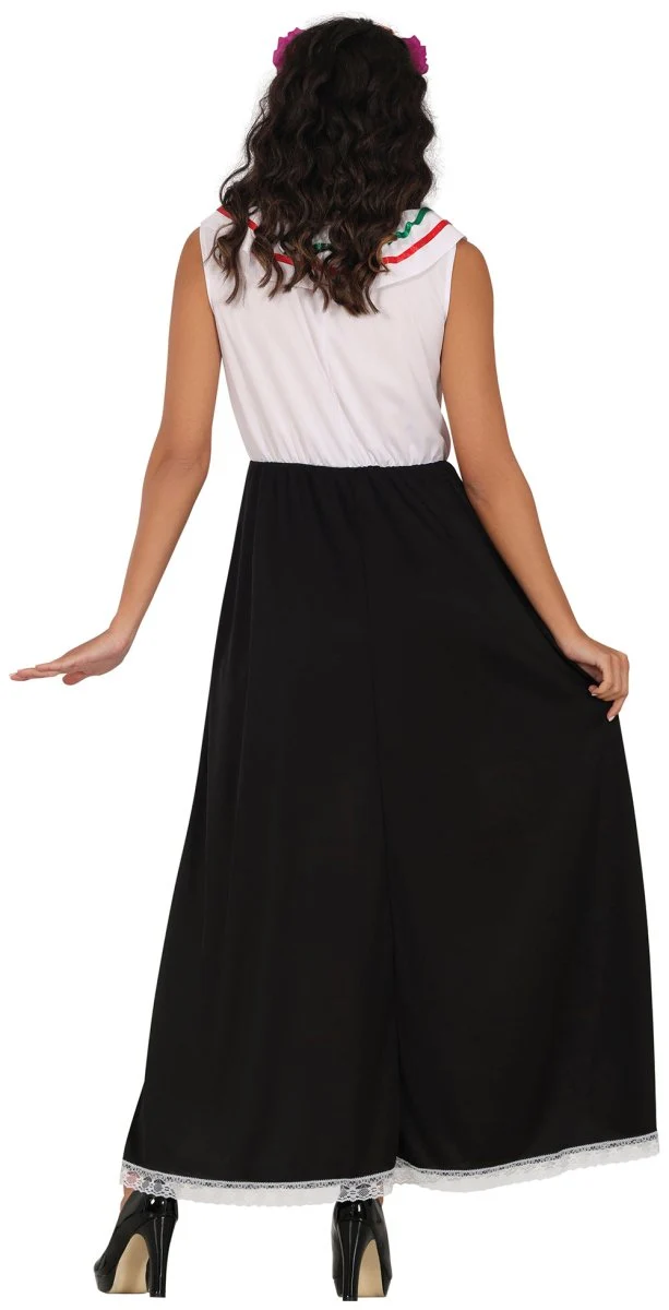 Dia De Los Muertos Kleid Damen Totenkopf