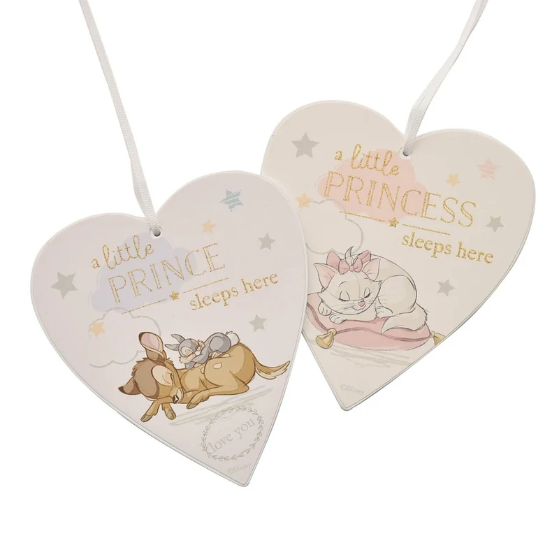 Disney Bambi - Hier schläft ein kleiner Prinz Türhänger in Herzform