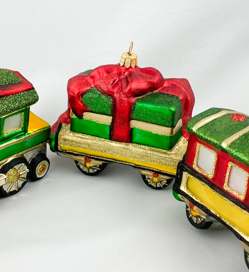 Weihnachtszug, 3 teiliges Set, KOMOZJA MOSTOWSKI