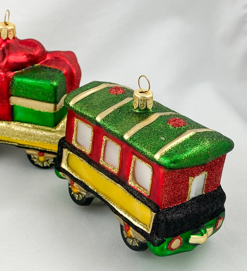 Weihnachtszug, 3 teiliges Set, KOMOZJA MOSTOWSKI