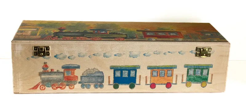Weihnachtszug, 3 teiliges Set, KOMOZJA MOSTOWSKI
