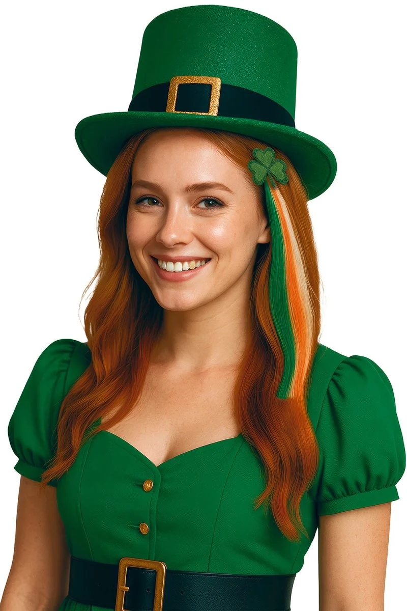 St. Patrick's Day Haarverlängerung 40cm