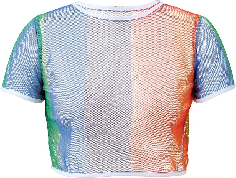 Regenbogen Shirt Mesh