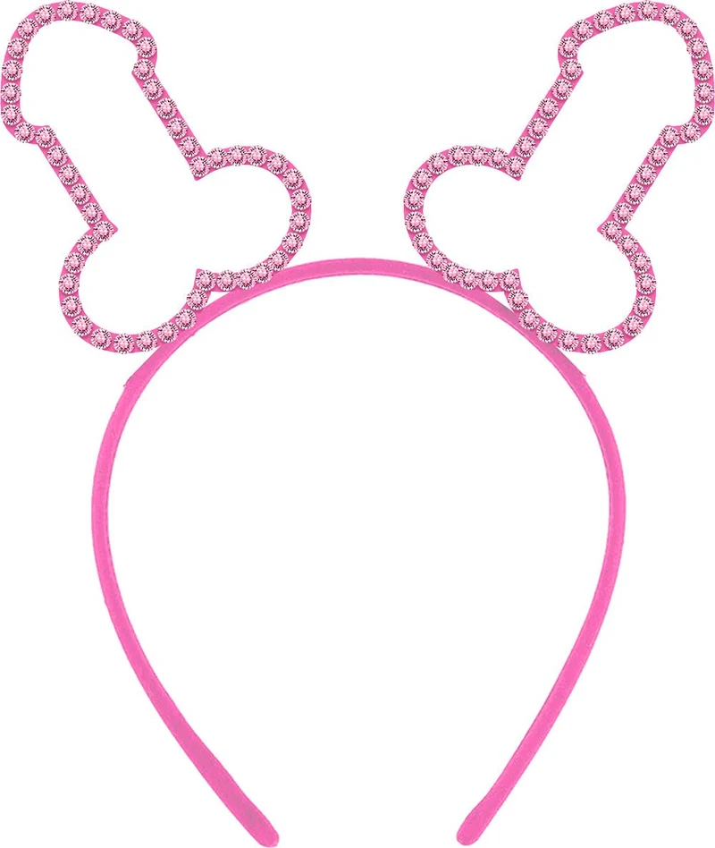 Penis-Haarband Rosa