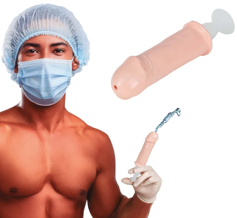 Penis-Attrappe Spritze 16cm