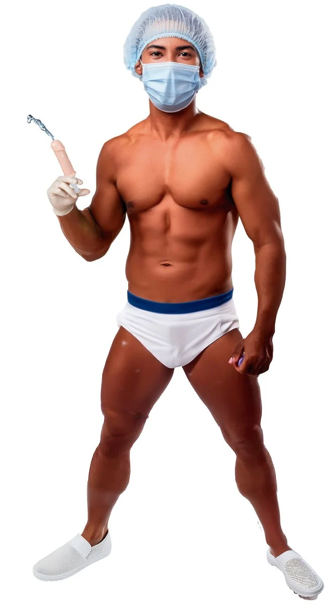 Penis-Attrappe Spritze 16cm