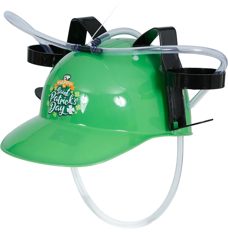 St. Patrick's Day Helm für Getränke 43cm