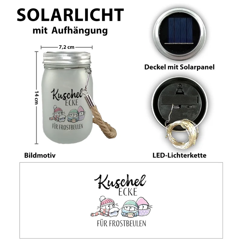 Kuschelecke für Frostbeulen Solarlicht