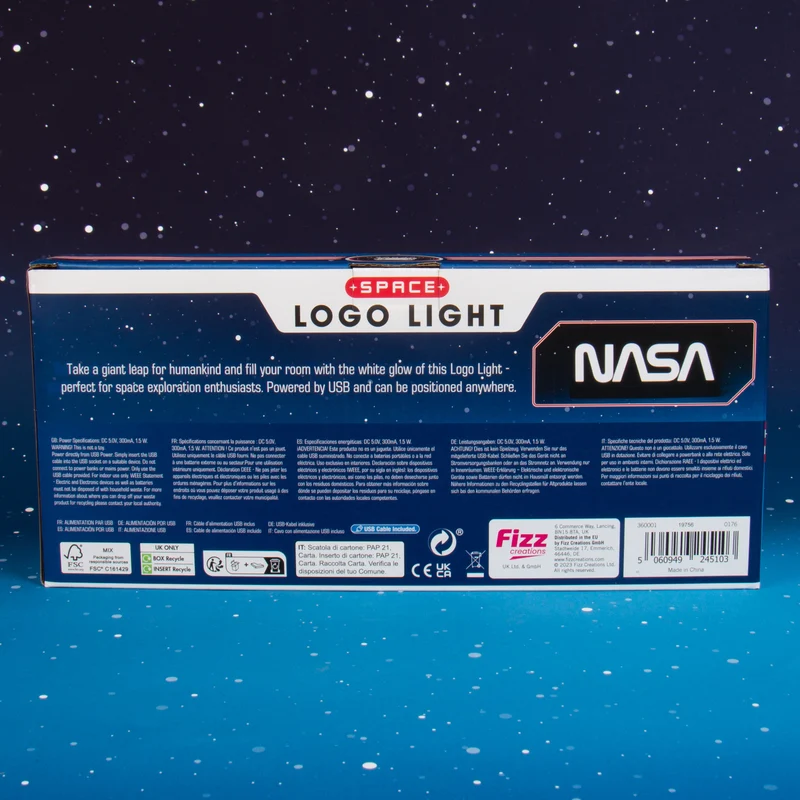 NASA Logo Dekolampe