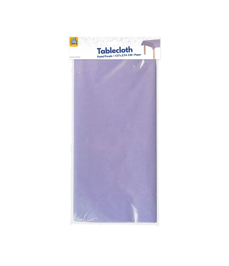 Lila Tischtuch Pastell 2,74m