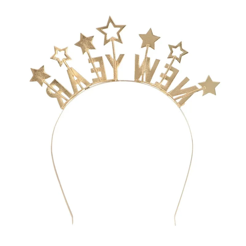 Frohes neues Jahr Haarband Sterne