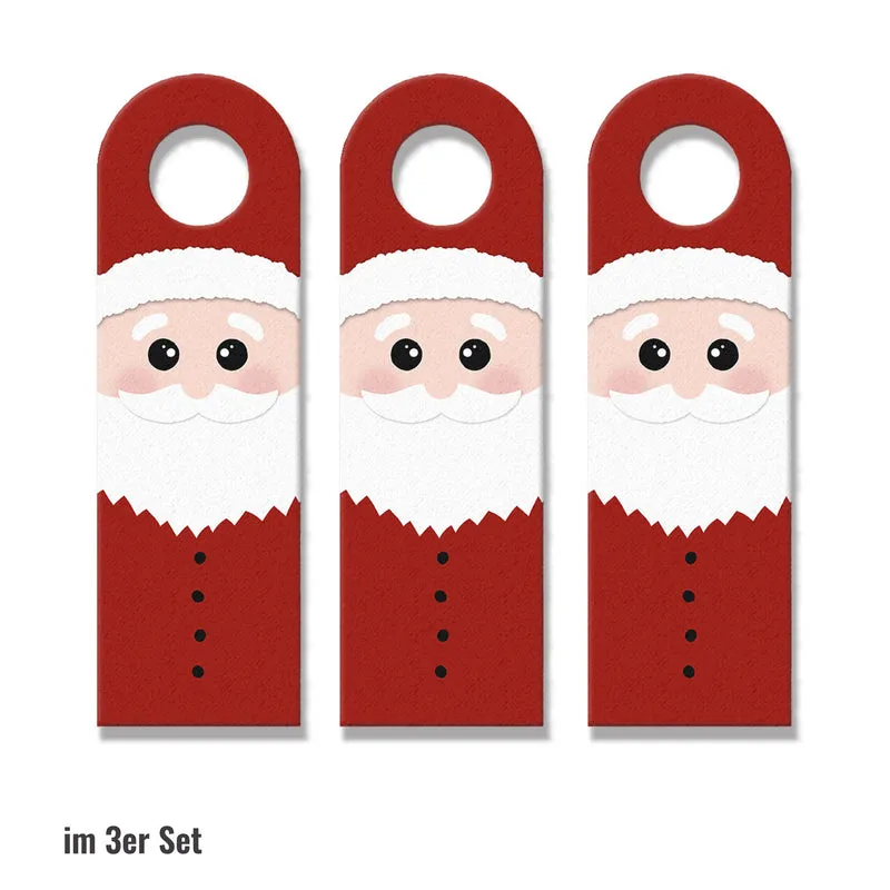 Weihnachtsmann Türhänger