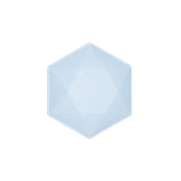 Hellblaue Schalen 15,8cm 6Stk