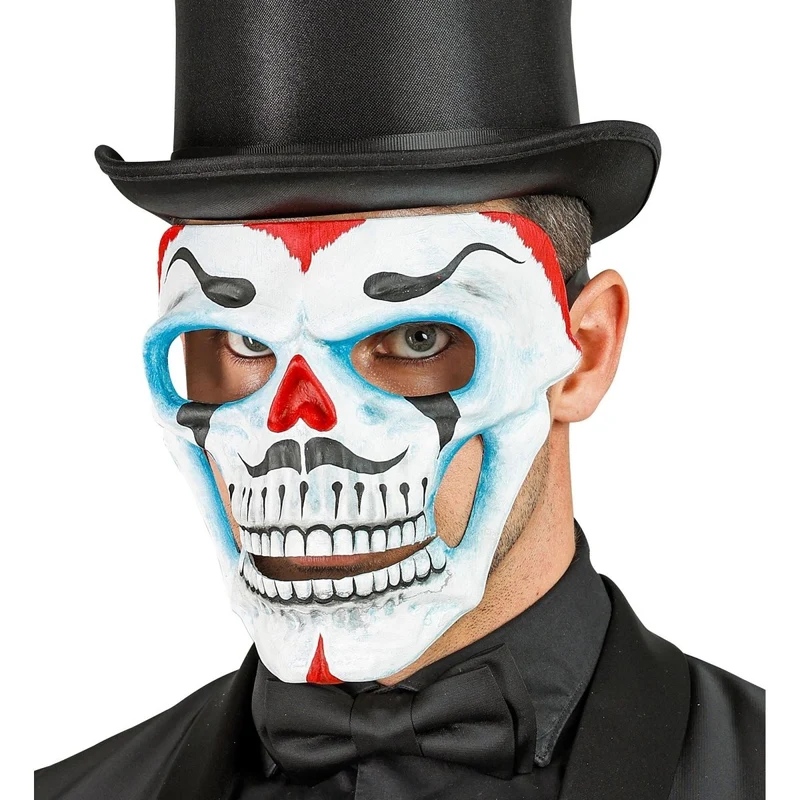 Dia De Los Muertos Maske Farbiger Mann