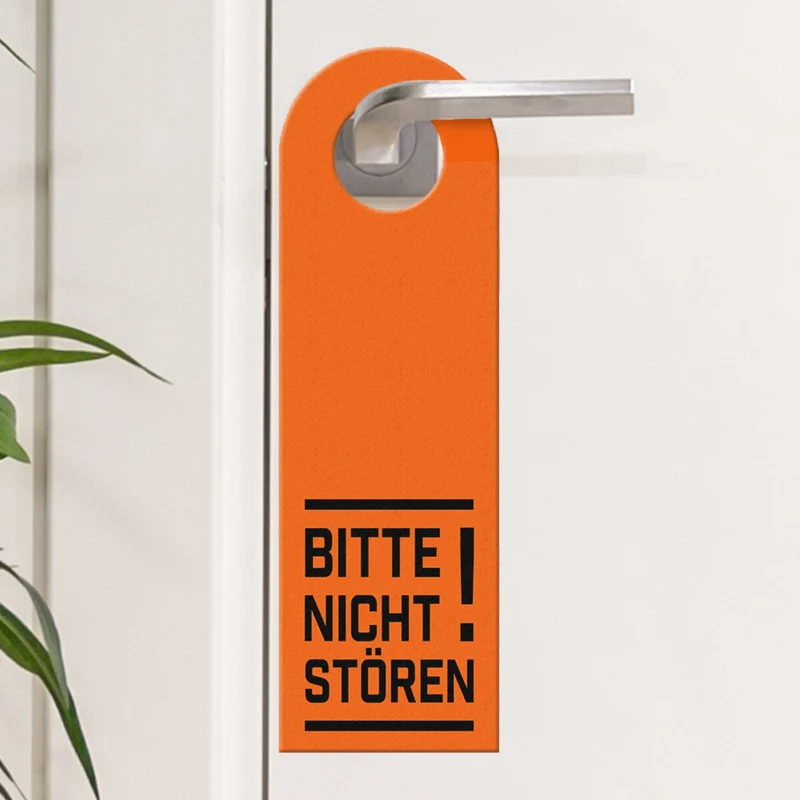Bitte nicht stören Türhänger für die Türklinke Bürotüre Zimmertüre Geschäft Privat Büro