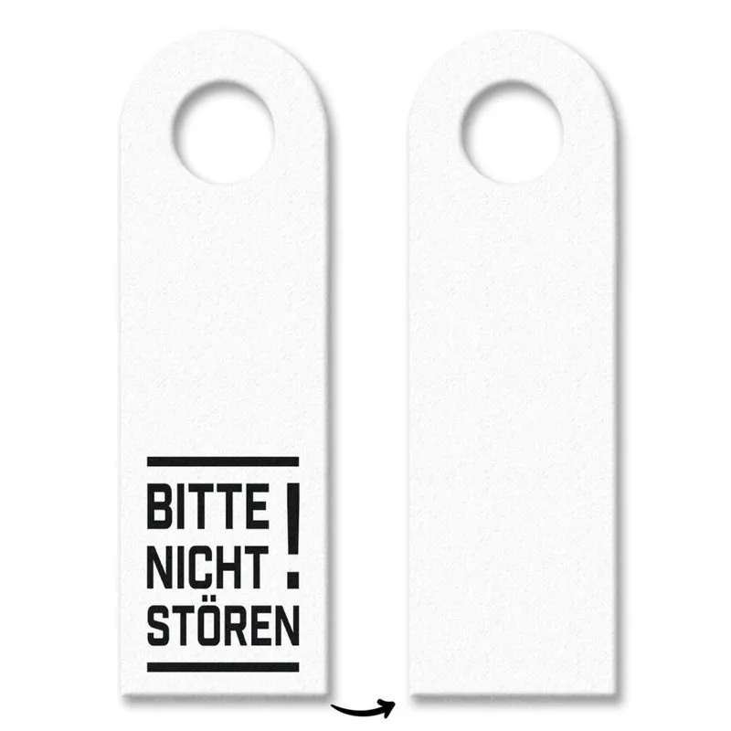 Bitte nicht stören Türhänger für die Türklinke Bürotüre Zimmertüre Geschäft Privat Büro