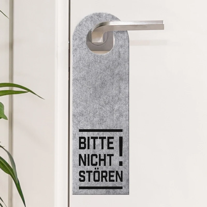 Bitte nicht stören Türhänger für die Türklinke Bürotüre Zimmertüre Geschäft Privat Büro