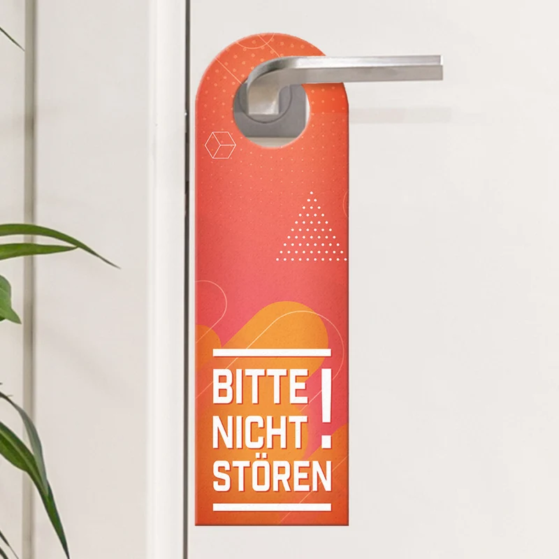 Bitte nicht stören Türhänger für die Türklinke Bürotüre Zimmertüre Geschäft Privat Büro