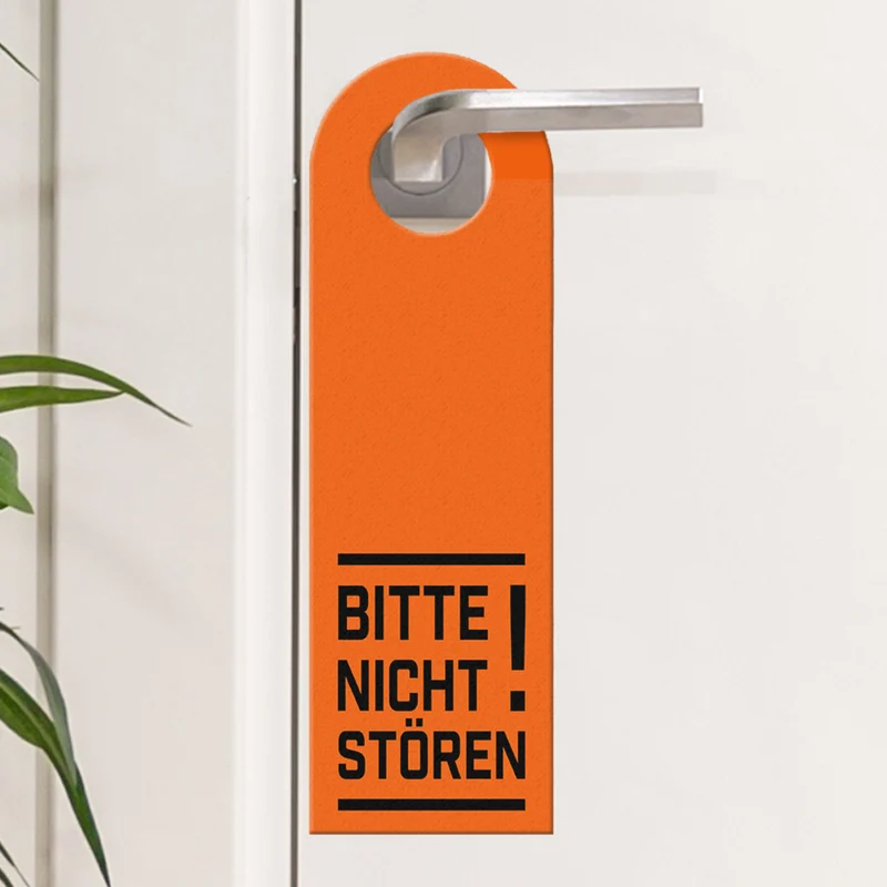 Bitte nicht stören Türhänger für die Türklinke Bürotüre Zimmertüre Geschäft Privat Büro