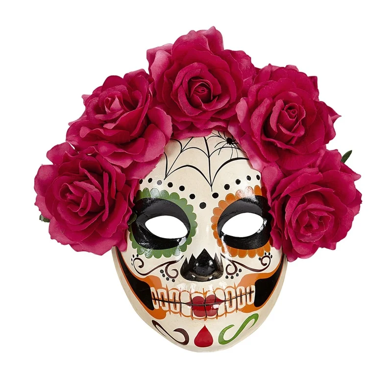 Dia De Los Muertos Maske Rosen
