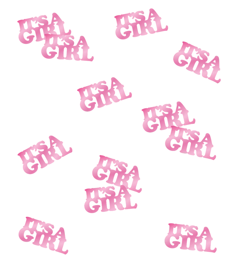 Geburtstisch Konfetti Rosa 14gr